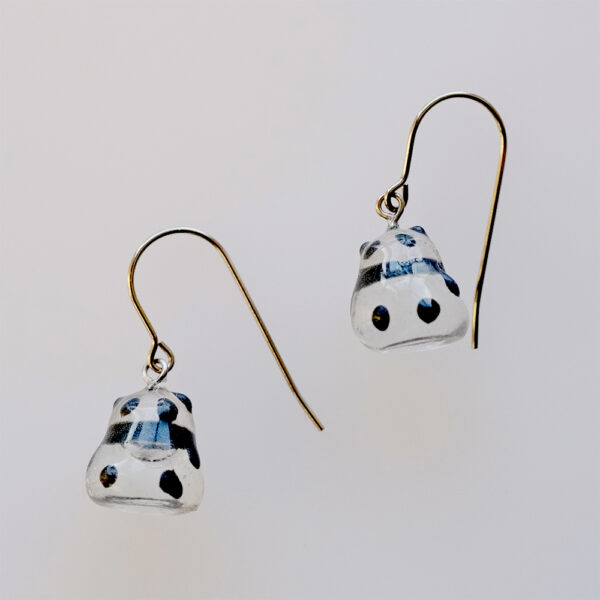 Panda earrings