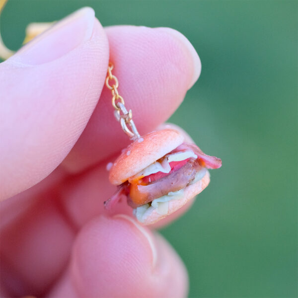 Hamburger earrings - Image 3