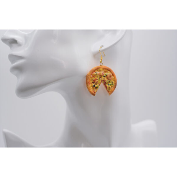 Pizza earrings - Image 6