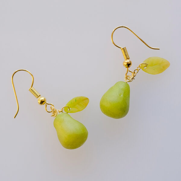 Pear earrings