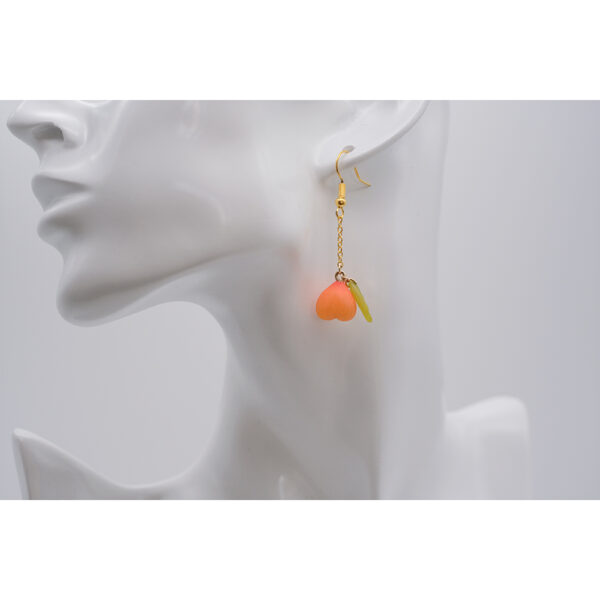 Peach earrings - Image 5