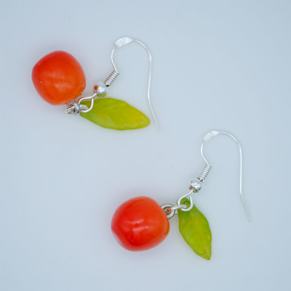 Apple earrings