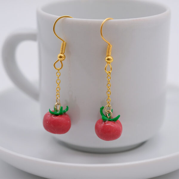 Tomato earrings - Image 2