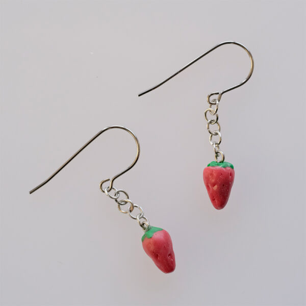 Strawberry earrings